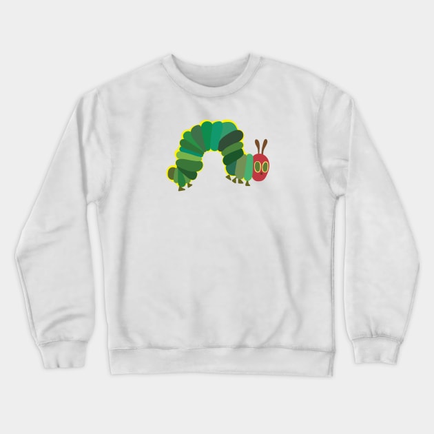 The Very Hungry Caterpillar Crewneck Sweatshirt by FoxtrotDesigns